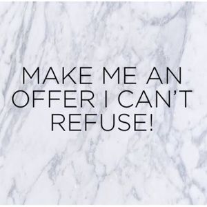 REASONABLE OFFERS WELCOMED!!!